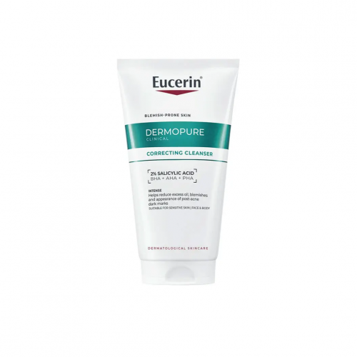 Eucerin DermoPure Gel Nettoyant Triple Action à l'Acide Salicylique – 150 ml