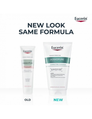 Eucerin DermoPure Gel Nettoyant Triple Action à l'Acide Salicylique – 150 ml