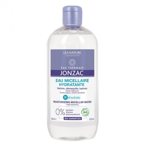 Jonzac eau micéllaire hydratante 500ml Jonzac eau micéllaire hydratante 500ml