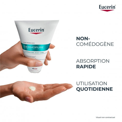 Eucerin DermoPure Crème Corps Triple Effet Anti-Imperfections – 200 ml