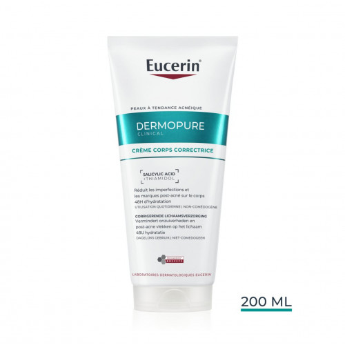 Eucerin DermoPure Crème Corps Triple Effet Anti-Imperfections – 200 ml