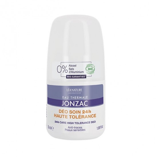 Eau thermale jonzac déo soin haute tolérance 24h 50ml Eau thermale jonzac déo soin haute tolérance 24h 50ml