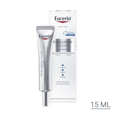 HYALURON-FILLER + 3x EFFECT Soin Contour des Yeux SPF 15