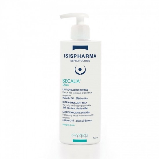 Isispharma secalia ultra lait émollient intense 400ml Isispharma secalia ultra lait émollient intense 400ml