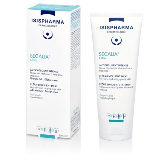 Isispharma secalia ultra lait émollient intense 200ml Isispharma secalia ultra lait émollient intense 200ml