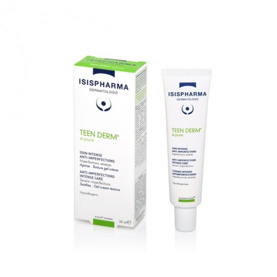 Isispharma teen derm α-pure soin intense anti-imperfections 30ml Isispharma teen derm α-pure soin intense anti-imperfections 30ml