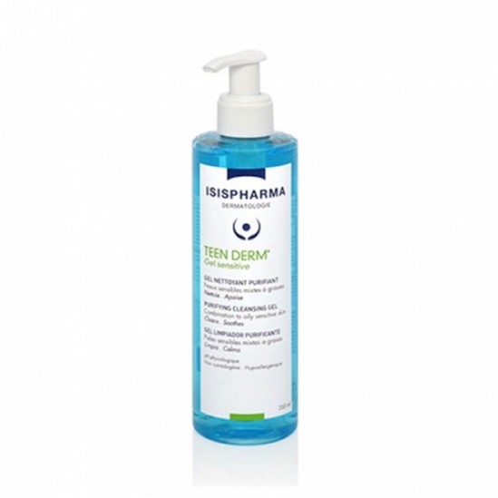 Isispharma teen derm gel sensitive nettoyant purifiant 250ml Isispharma teen derm gel sensitive nettoyant purifiant 250ml