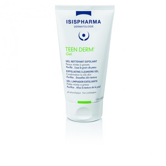 Isispharma teen derm gel nettoyant exfoliant 150ml Isispharma teen derm gel nettoyant exfoliant 150ml