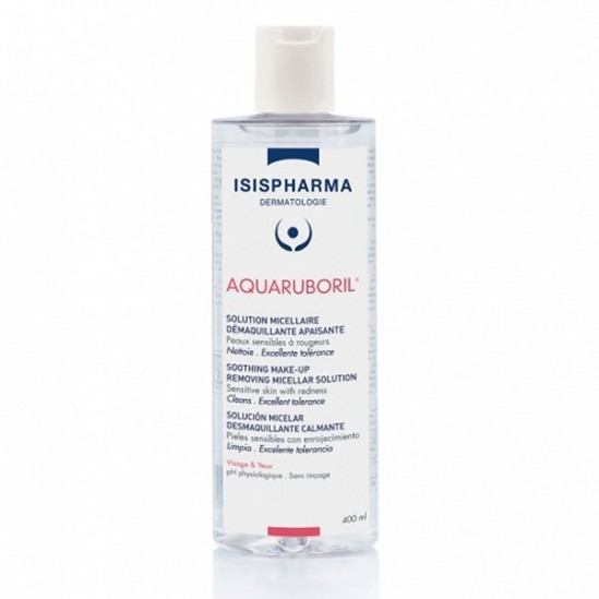 Isispharma aquaruboril solution micellaire démaquillante 400ml Isispharma aquaruboril solution micellaire démaquillante 400ml