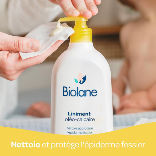 Biolane Liniment Oléo-calcaire 99% Naturel – 700 ml