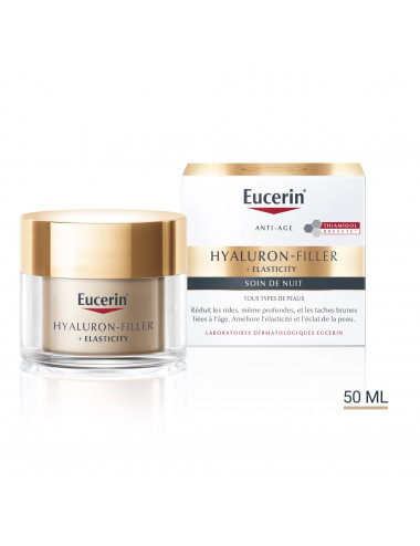Eucerin Hyaluron-Filler + Elasticity Soin de Nuit Régénérant – 50 ml