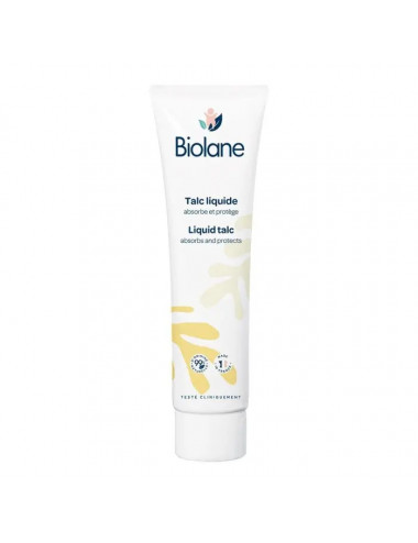 Biolane Talc Liquide Anti-Humidité à la Poudre de Riz – 100 ml