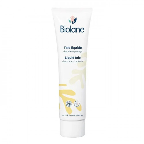 Biolane Talc Liquide Anti-Humidité à la Poudre de Riz – 100 ml