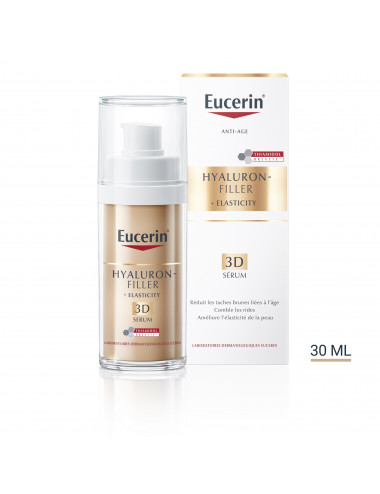 Eucerin Hyaluron-Filler + Elasticity Sérum 3D Anti-Taches Anti-Rides – 30 ml