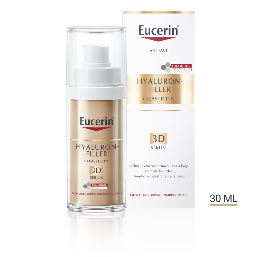 Eucerin Hyaluron-Filler + Elasticity Sérum 3D Anti-Taches Anti-Rides – 30 ml