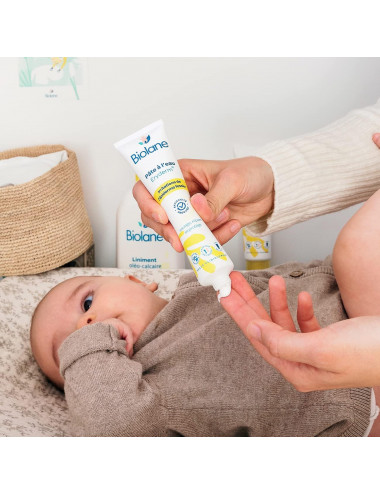 Biolane Pâte à l'Eau Eryderm Soin SOS Érythème Fessier – 75 ml