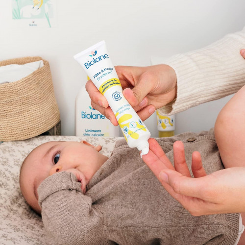 Biolane Pâte à l'Eau Eryderm Soin SOS Érythème Fessier – 75 ml
