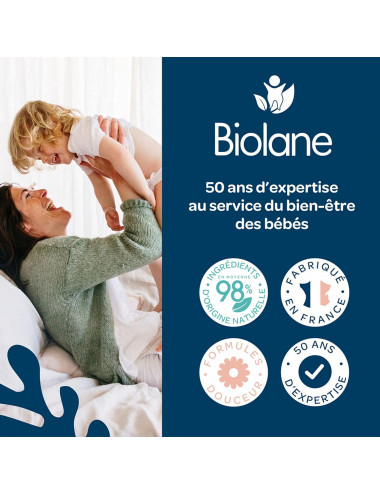Biolane Pâte à l'Eau Eryderm Soin SOS Érythème Fessier – 75 ml