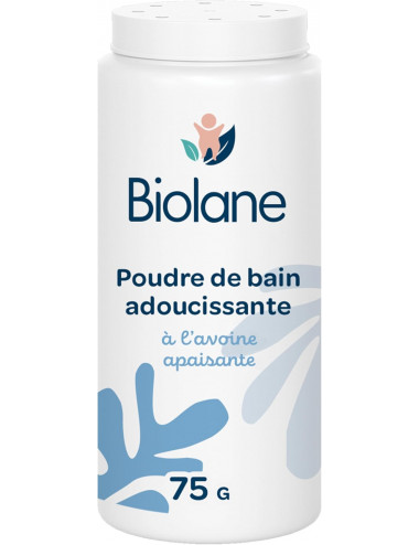 Biolane Poudre Bébé à l'Avoine Protectrice – 75 ml