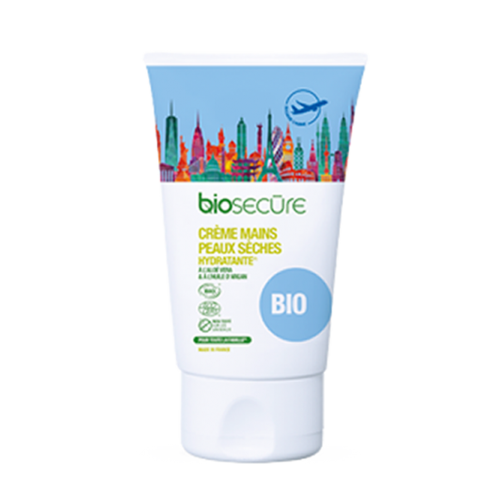 Biosecure crème mains peaux sèches voyage bio 50 ml Biosecure crème mains peaux sèches voyage bio 50 ml