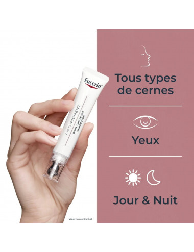 Eucerin Anti-Pigment Soin Contour des Yeux Illuminateur Anti-Cernes – 15 ml