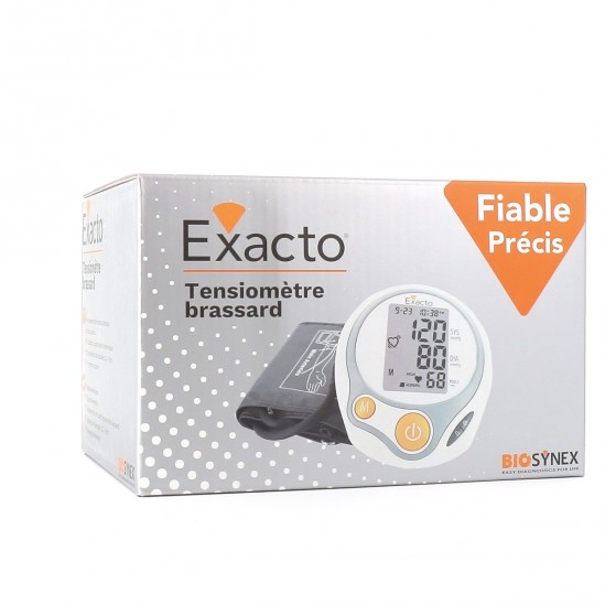 Biosynex exacto tensiomètre brassard fiable précis Biosynex exacto tensiomètre brassard fiable précis
