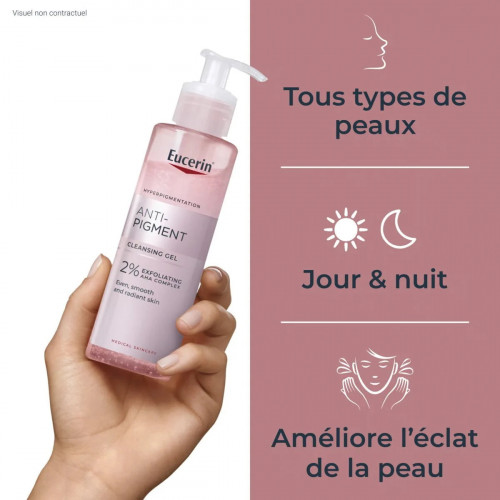 Eucerin Anti-Pigment Gel Nettoyant Illuminateur – 200 ml