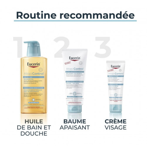 Eucerin AtopiControl Huile de Bain et Douche Apaisante – 400 ml
