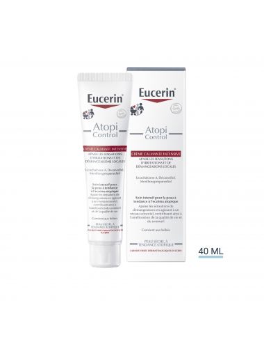 Eucerin AtopiControl Soin Calmant Intensif Anti-Grattage – 40 ml