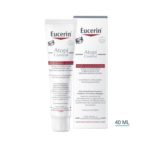 Eucerin AtopiControl Soin Calmant Intensif Anti-Grattage – 40 ml