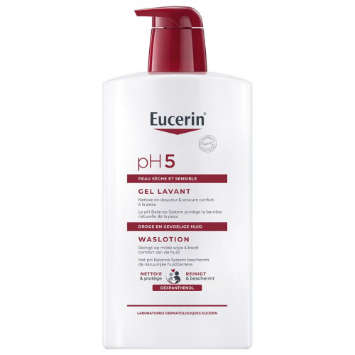 Eucerin pH5 Gel Lavant Doux Visage et Corps – 400 ml