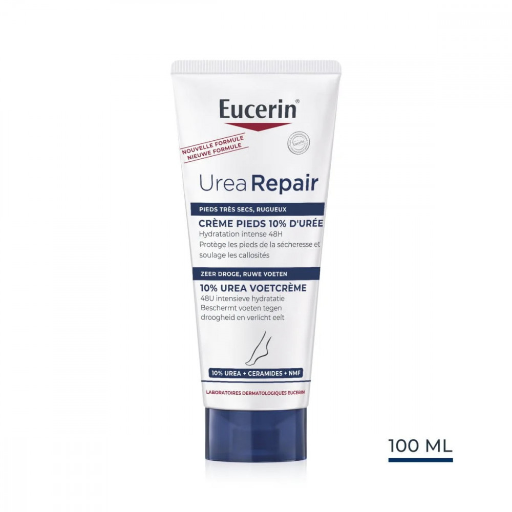 Eucerin UreaRepair Plus Crème Pieds 10% d'Urée – 100 ml