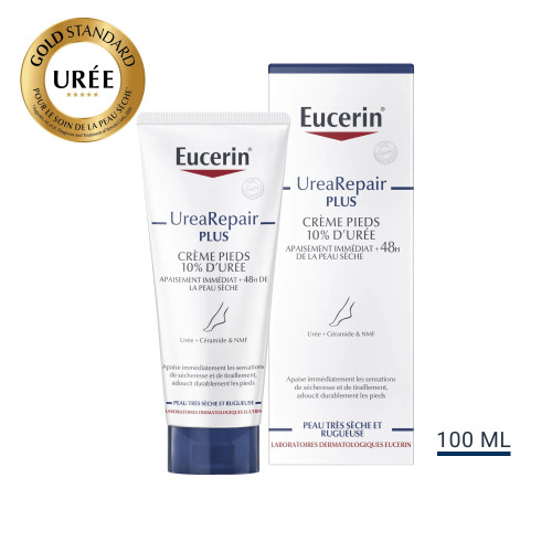 Eucerin UreaRepair Plus Crème Pieds 10% d'Urée – 100 ml