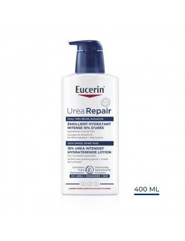 Eucerin UreaRepair Plus Émollient Réparateur Corps 10% d'Urée – 400 ml