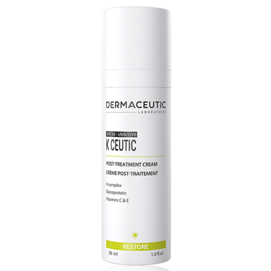 Dermaceutic k ceutic crème post-traitement spf50 30ml Dermaceutic k ceutic crème post-traitement spf50 30ml