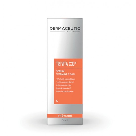 Dermaceutic tri vita c30 sérum revitalisant vitamine c 30ml Dermaceutic tri vita c30 sérum revitalisant vitamine c 30ml