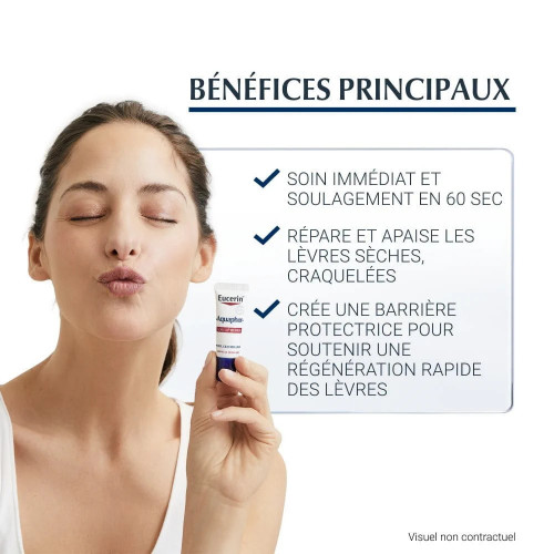 Eucerin Aquaphor Réparateur Lèvres SOS Gercées – 10 ml