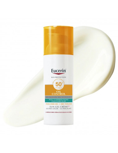 Eucerin Sun Oil Control Gel-Crème Toucher Sec SPF 50+ – 50 ml