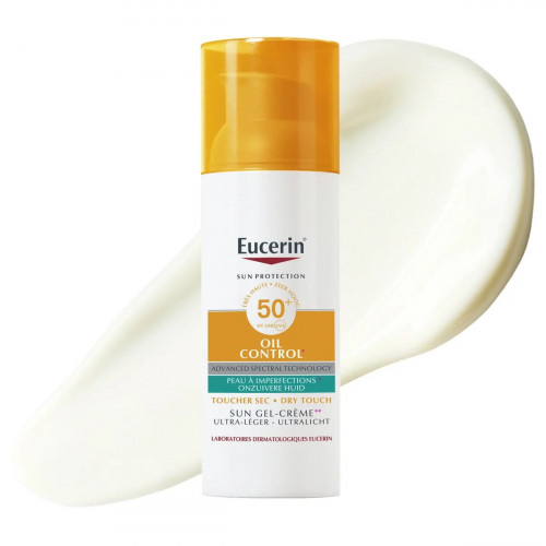 Eucerin Sun Oil Control Gel-Crème Toucher Sec SPF 50+ – 50 ml