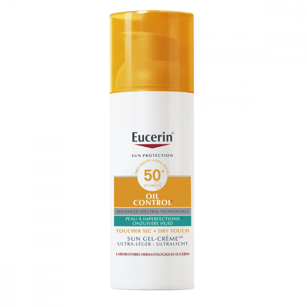 Eucerin Sun Oil Control Gel-Crème Toucher Sec SPF 50+ – 50 ml