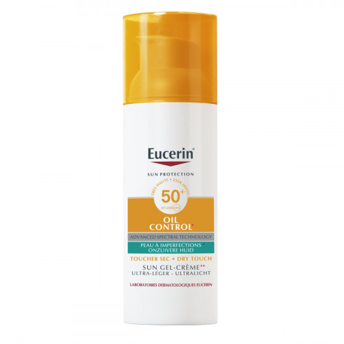 Eucerin Sun Oil Control Gel-Crème Toucher Sec SPF 50+ – 50 ml
