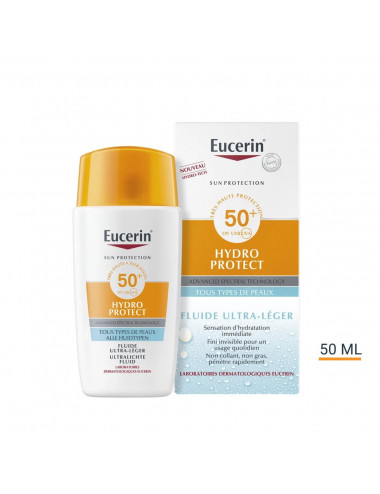 Eucerin Hydro Protect Fluide Solaire Ultra-Hydratant SPF 50+ – 50 ml