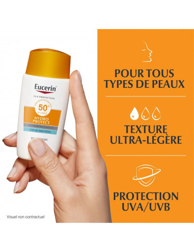 Eucerin Hydro Protect Fluide Solaire Ultra-Hydratant SPF 50+ – 50 ml