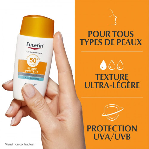 Eucerin Hydro Protect Fluide Solaire Ultra-Hydratant SPF 50+ – 50 ml