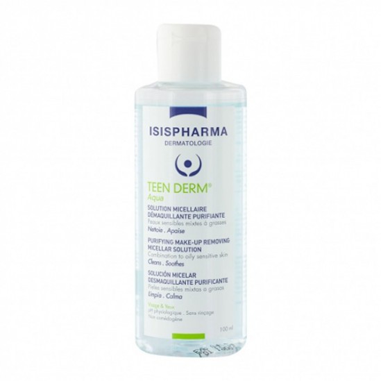 Isispharma teen derm aqua solution micellaire purifiante 100ml Isispharma teen derm aqua solution micellaire purifiante 100ml