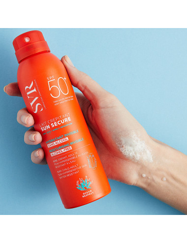 SVR SUN SECURE Lait Crépitant SPF50+ 200ml