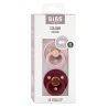 2 Sucettes BIBS Colour Ronde Pink Plum / Elderberry