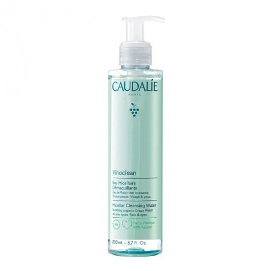 Caudalie vinoclean eau micellaire démaquillante 200ml Caudalie vinoclean eau micellaire démaquillante 200ml