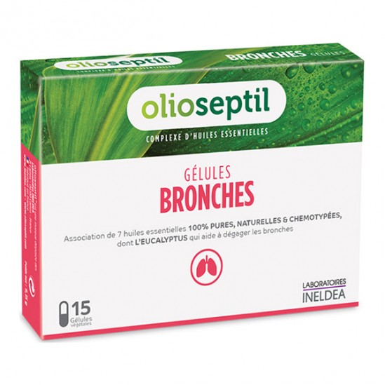 Olioseptil bronches 15 gélules Olioseptil bronches 15 gélules