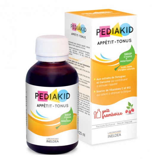 Pédiakid appétit tonus sirop 125ml Pédiakid appétit tonus sirop 125ml
